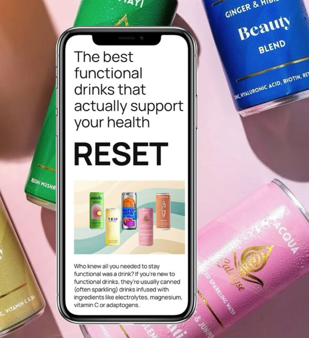 Reset Magazine & Catalyse Life Drinks