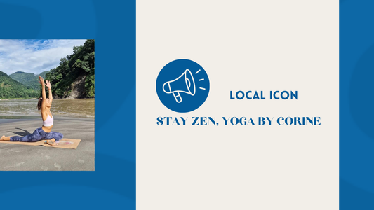 July's Local Icon - Stay Zen, Yoga by Corine