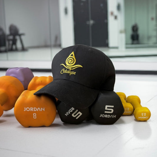 The Catalyse Gold Thread Trucker Hat