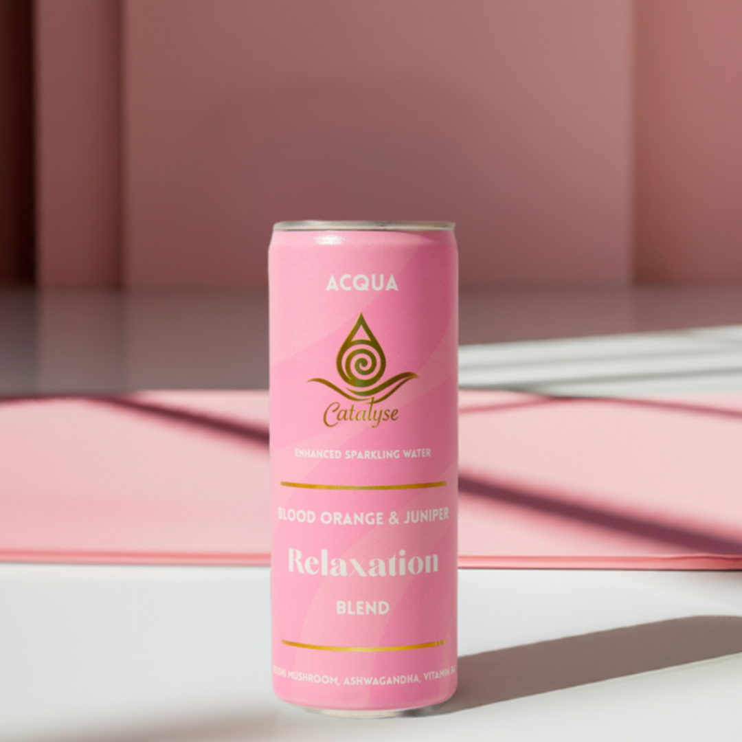 Acqua - Natural Ingredients for Relaxation - Reishi Mushroom, L-Theanine, Ashwagandha, Vitamin B6