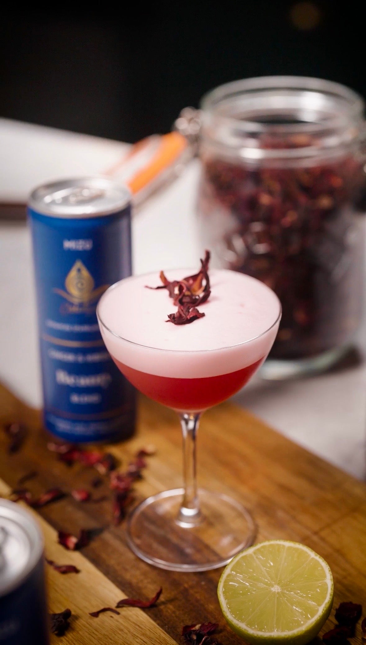 Beauty Drink Mocktail | Alcohol Free Mocktail Recipe