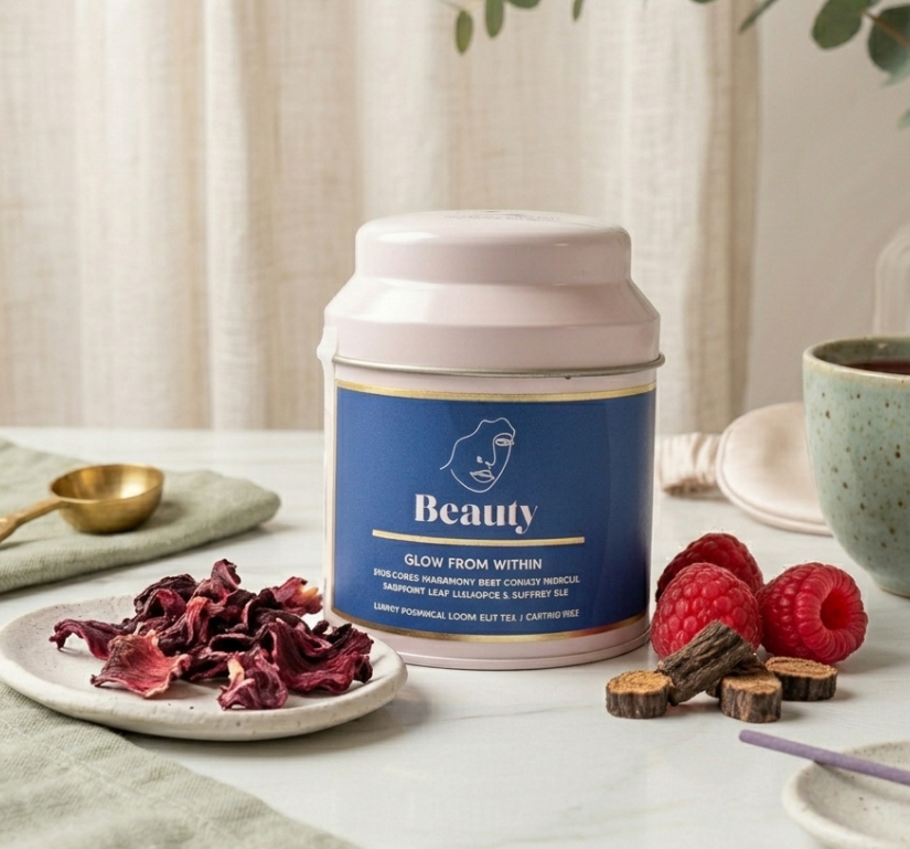 Beauty tea - catalyse - hair skin & nails tea | wellness tea