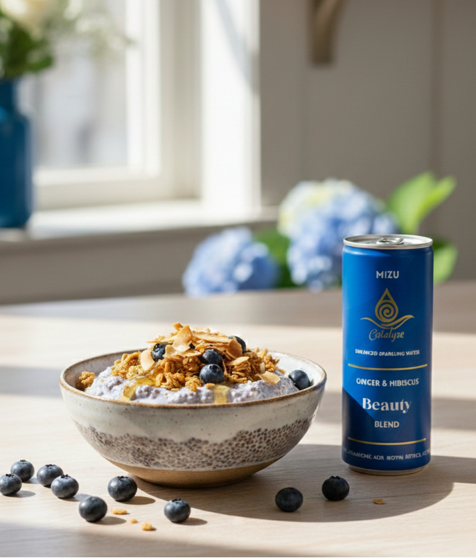 Catalyse Blueberry Bowl | Beauty | Catalyse | healthy Breakfasts | Chia 