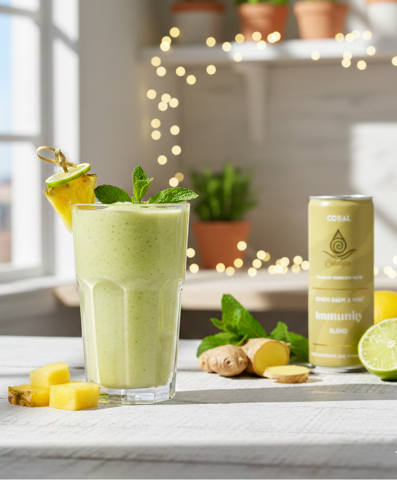 Citrus Shield Immunity Smoothie | Coral - Catalyse