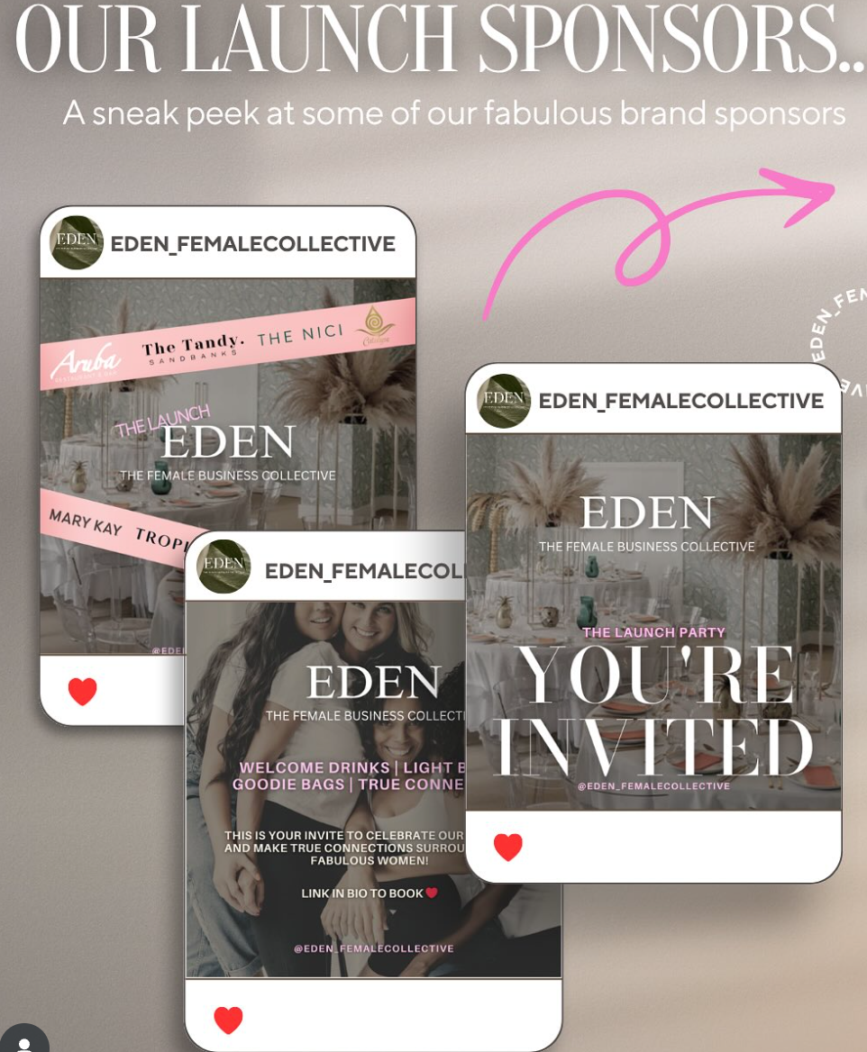Eden female collective & Catalyse Life Drinks
