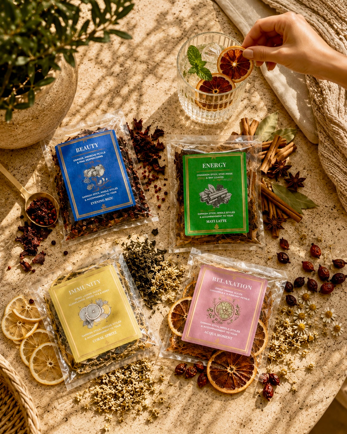 The Botanical Ritual Garnish Sets