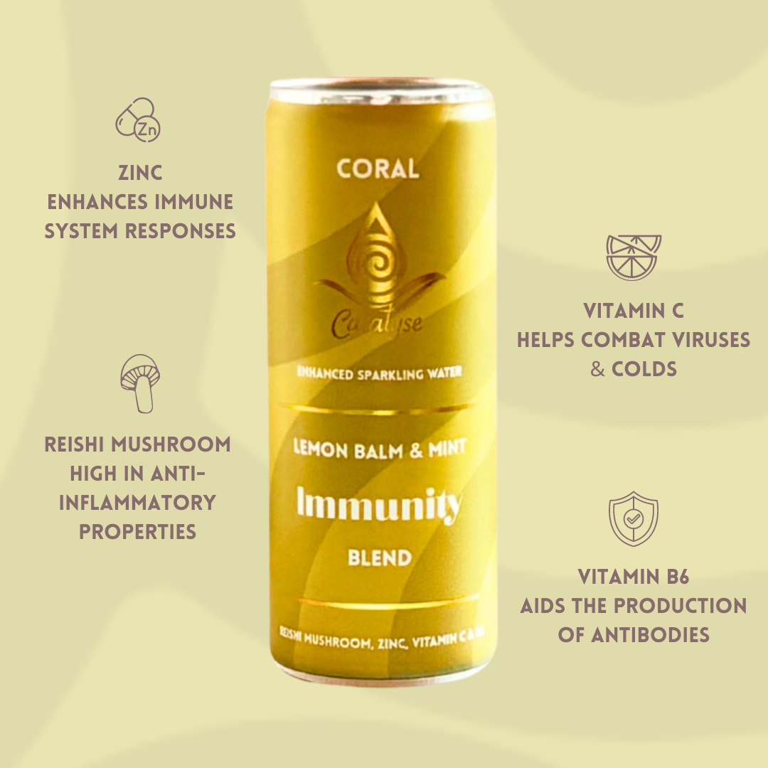 Coral - The Immunity Blend- Lemon Balm & Mint