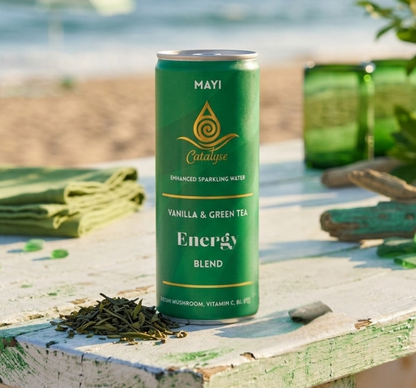Mayi - The Energy Blend- Vanilla & Green Tea - 12 Pack