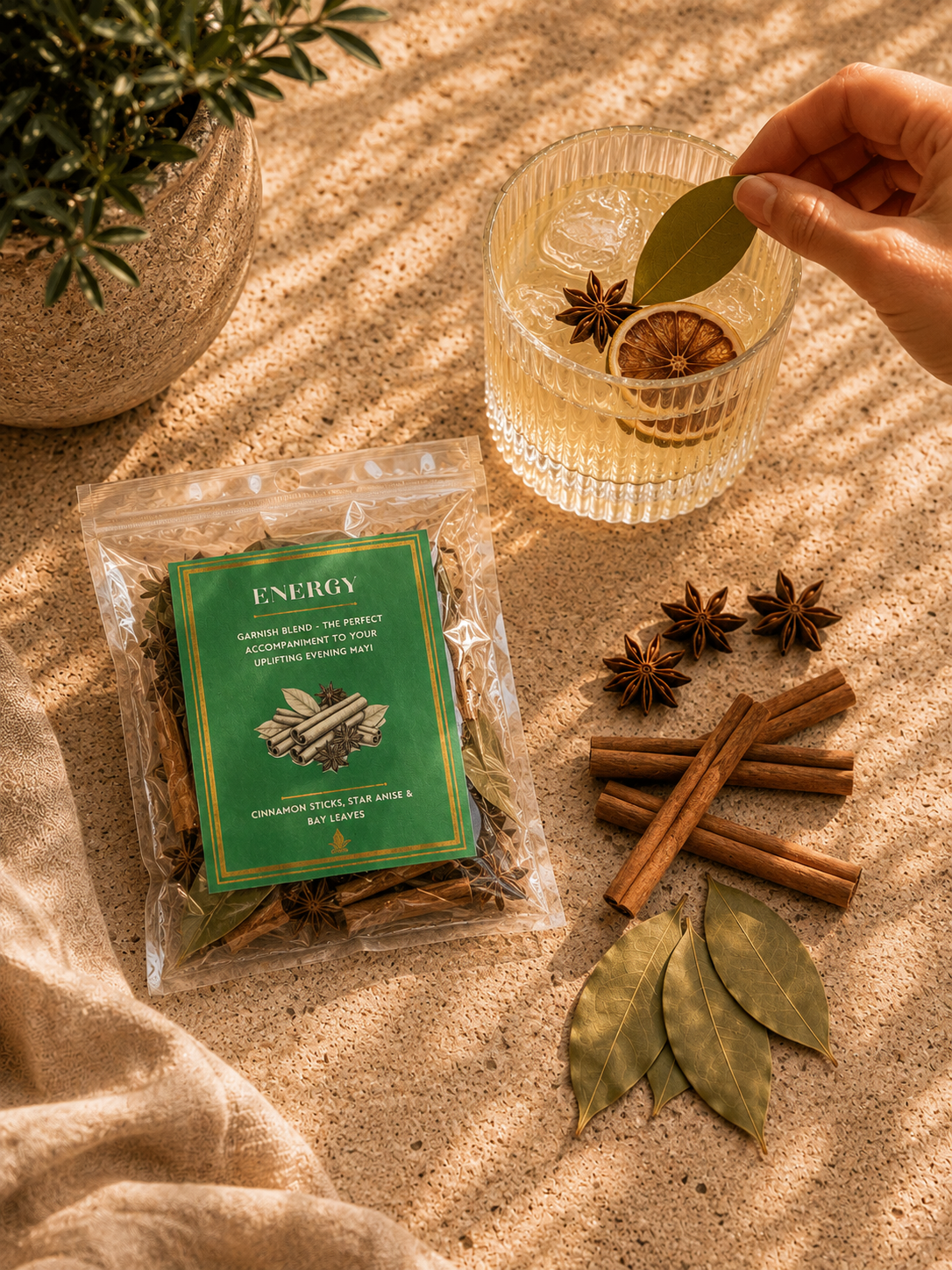 Mayi Energy Botanical Garnish Set 