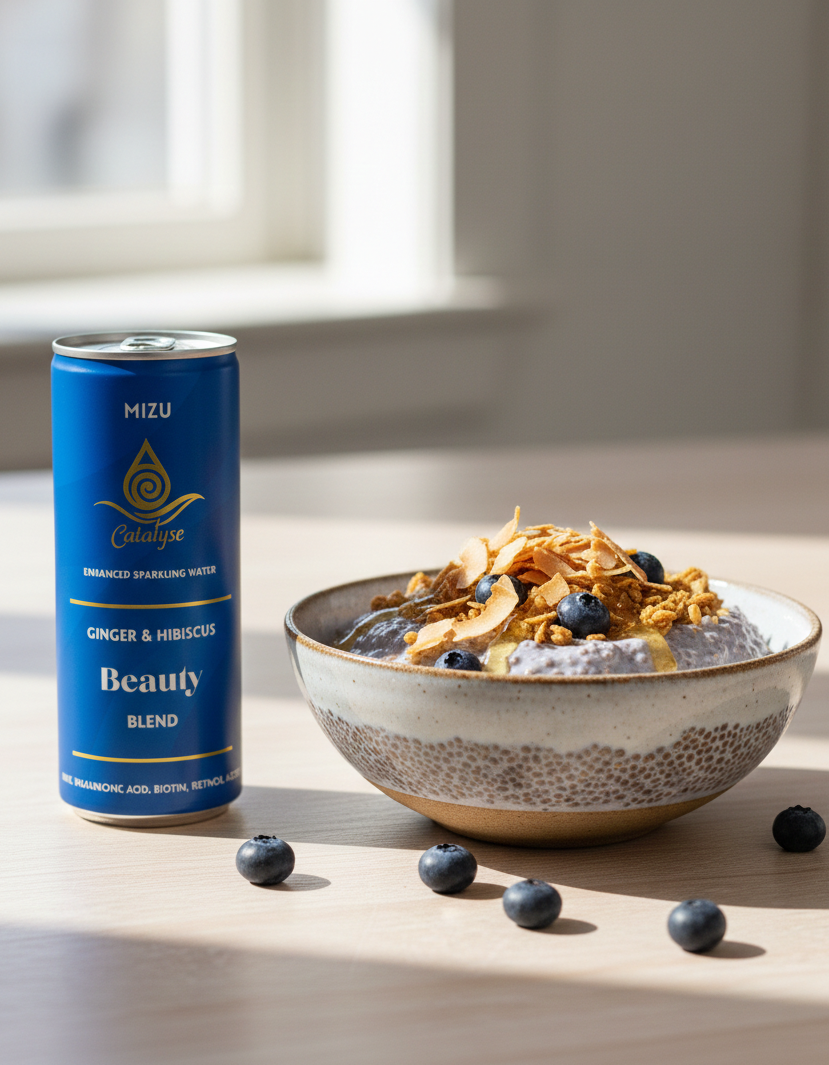 Beauty Chia Bowl  pudding 