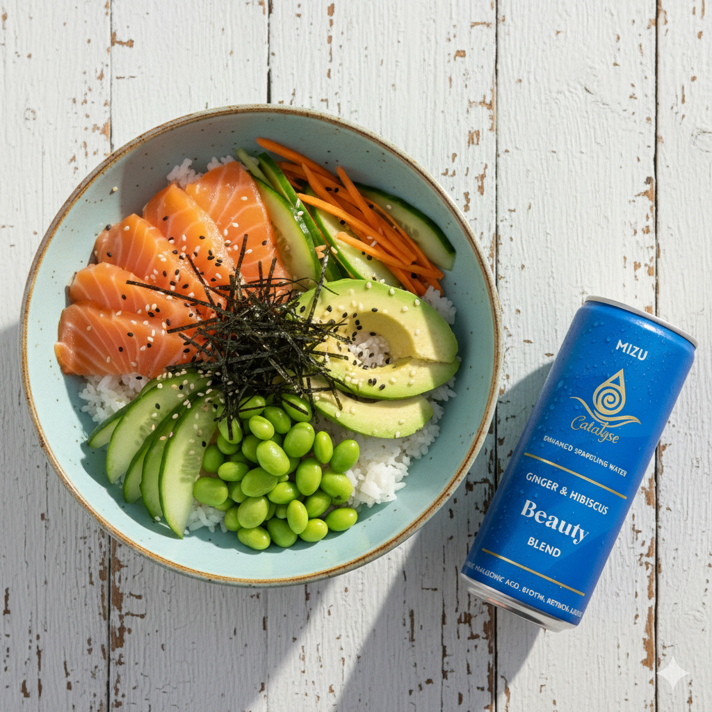 Mizu Sushi Bowl Recipe | Mizu Catalyse | healthy recipes
