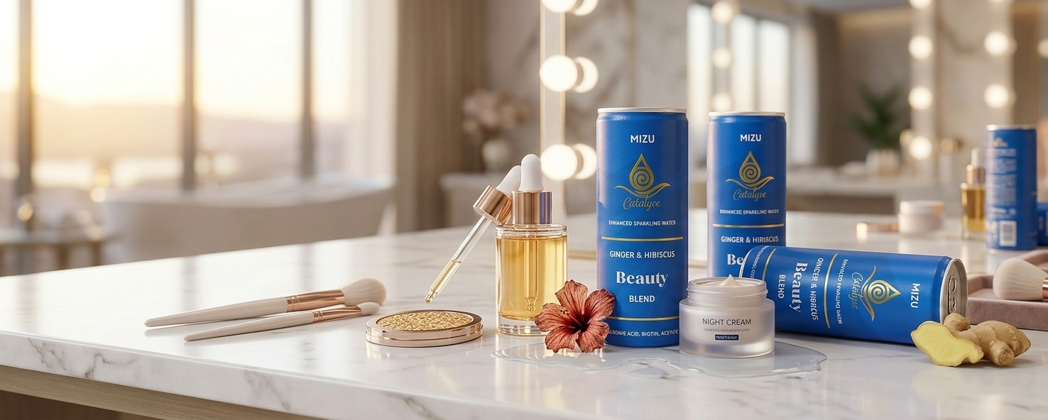Mizu beauty Drink Banner