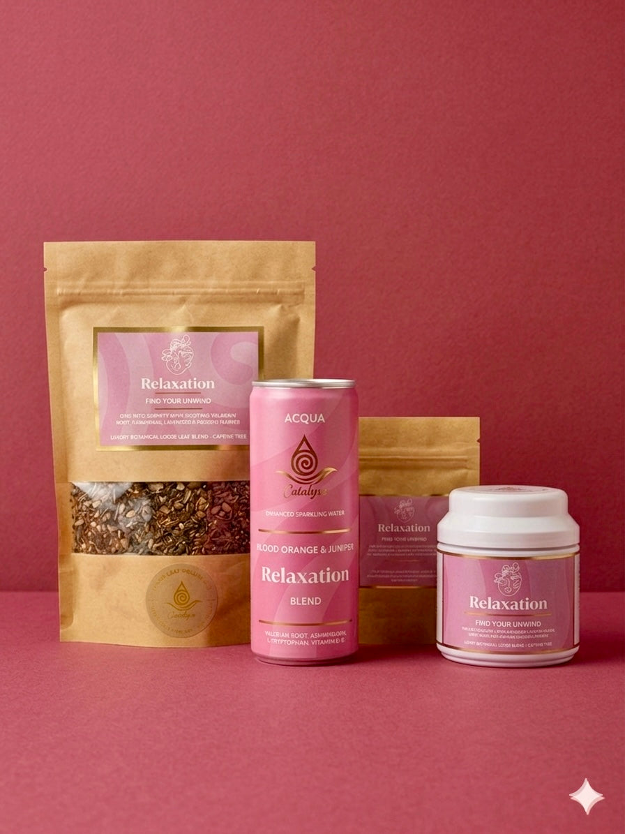 Relaxation tea  and drinks - the relaxation ritual page 