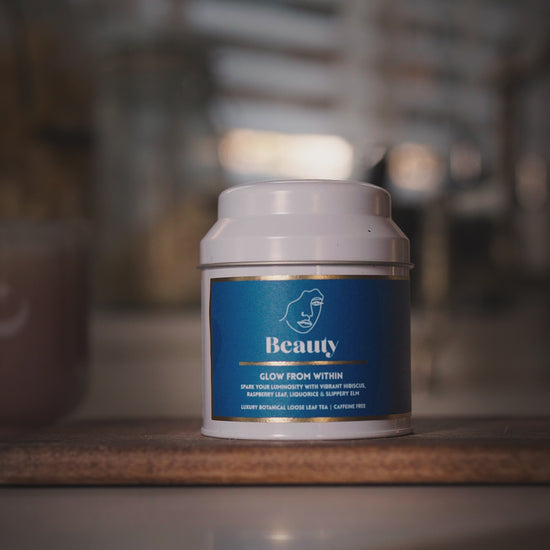 Beauty tea, relaxation, bath ritual