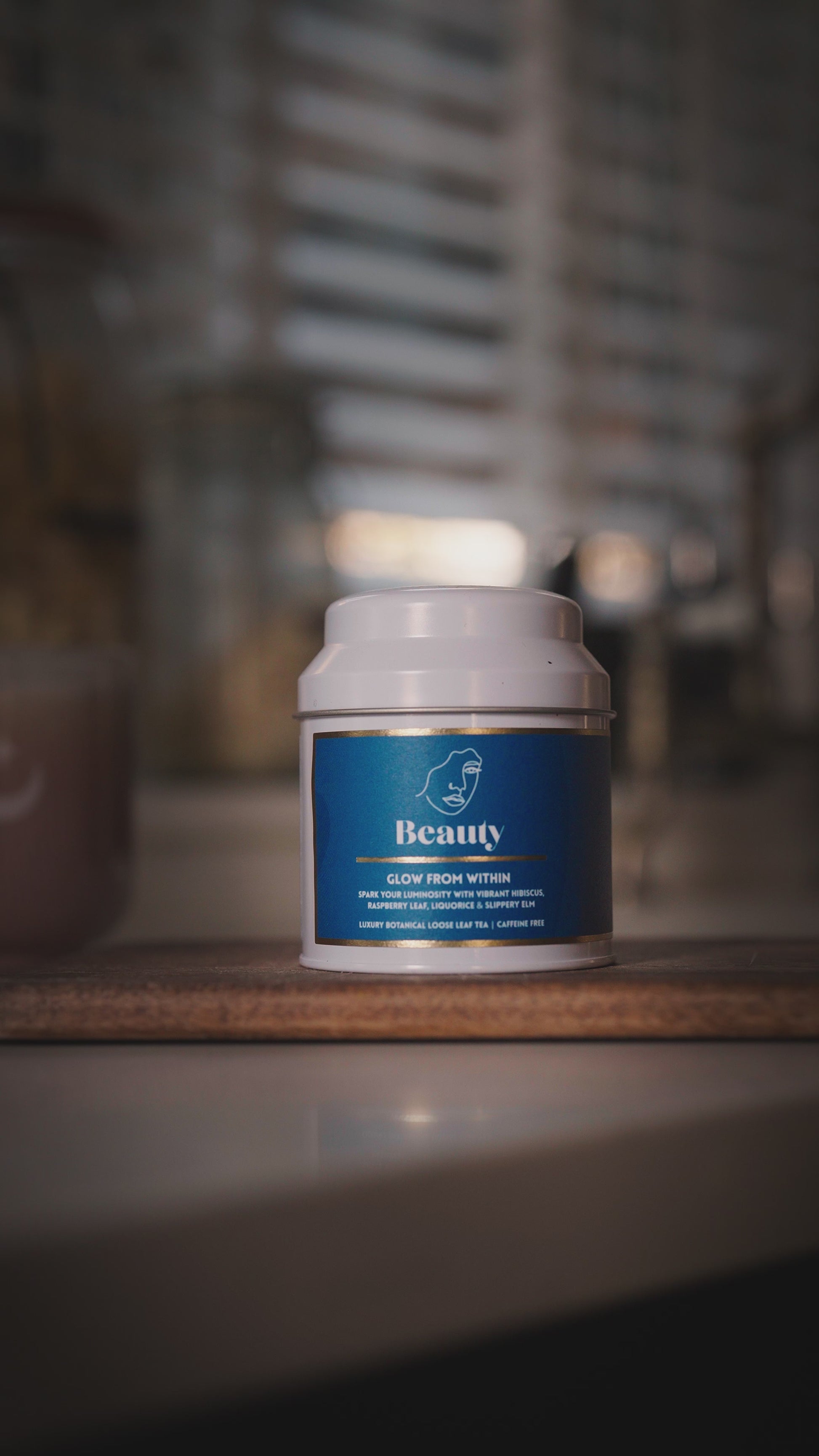 Beauty tea, relaxation, bath ritual