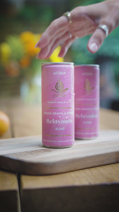 Acqua - The Relaxation Blend- Blood Orange & Juniper - 12 Pack