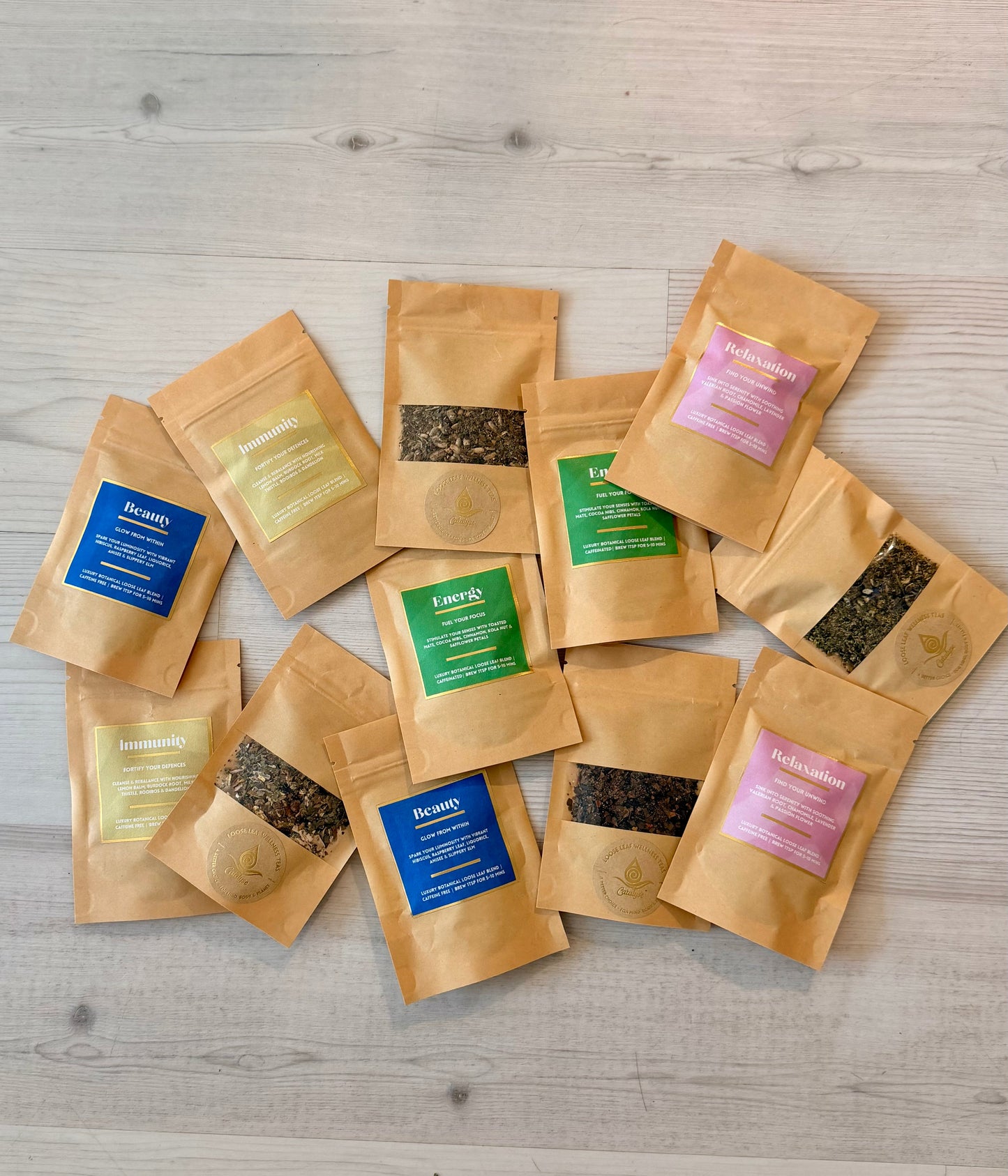 Catalyse life drinks sample tea | loose leaf tea 