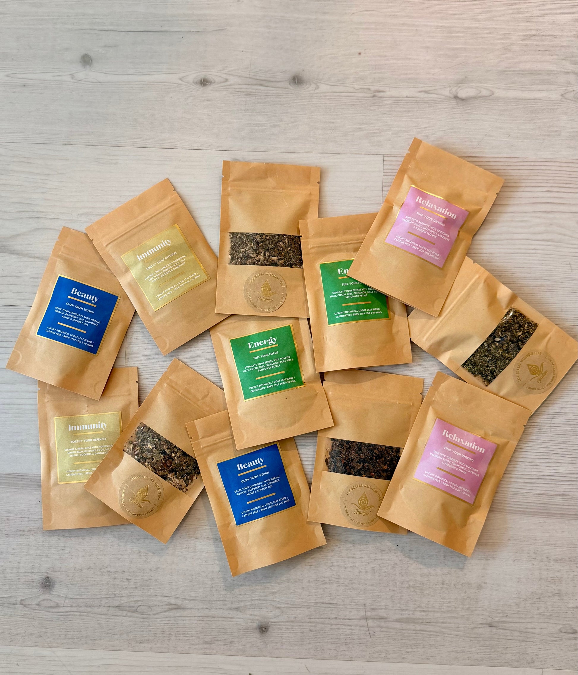 Catalyse life drinks sample tea | loose leaf tea 